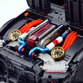 1:8 Audi RS6 Quattro Widebody Wagon | Matte Black Power | 4189+ PCS